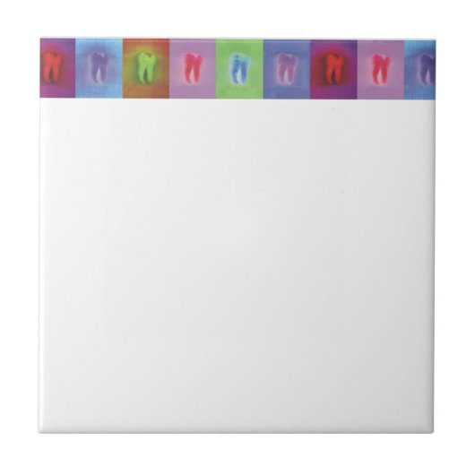 Zahnstocher Fliese (Vorderseite)