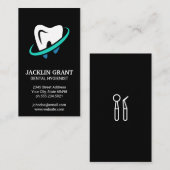 Zahnstools | Zahnsymbol Visitenkarte (Vorne/Hinten)