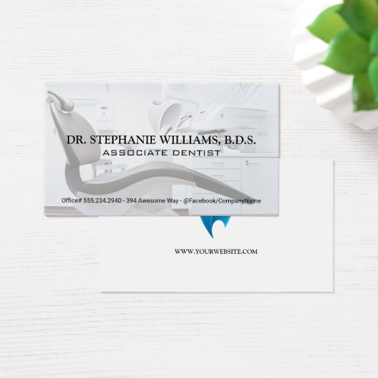 Zahnstuhl | Logo (Schreibtisch)