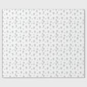 Zahntapete für Zahnarzt Geschenkpapier (Flach)