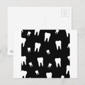 Zahntapete Postkarte (Vorne/Hinten)