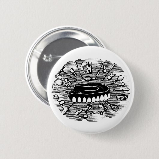 Zahntaste Button (Vorne & Hinten)