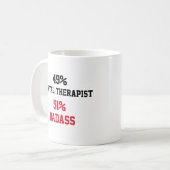Zahntherapeut Badass Kaffeetasse (Vorderseite Links)