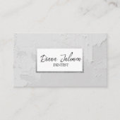 Zahntherapeutin Ärztliche Erinnerung Ernennung Visitenkarte (Vorderseite)