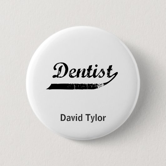 Zahntypografie Button (Vorderseite)