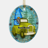 Zahnwagen Keramik Ornament (Rechts)