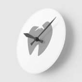 Zahnwecker Runde Wanduhr (Winkel)