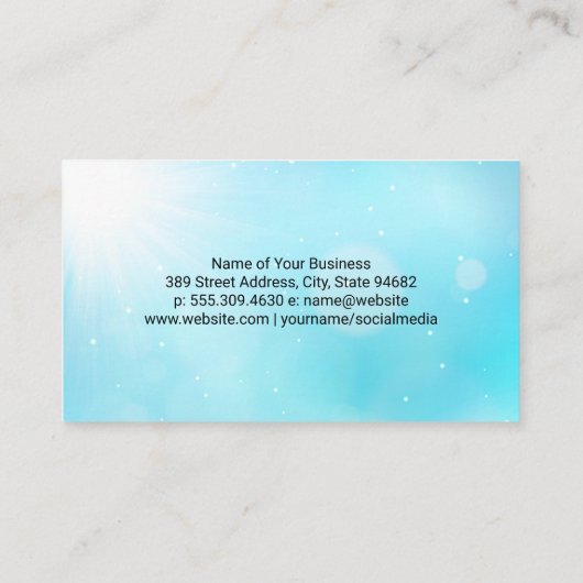 Zahnwerkzeuge | QR-Code Visitenkarte (Rückseite)