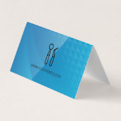 Zahnwerkzeuge | QR-Code Visitenkarten (Rückseite)