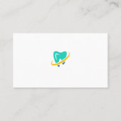 Zahnwerkzeuge | Zahnarztbüro Visitenkarte (Rückseite)