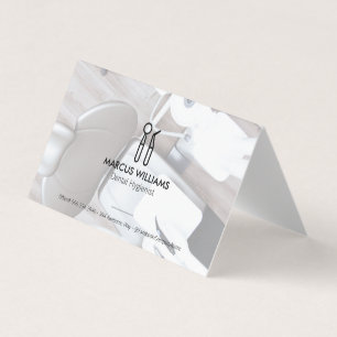 Zahnwerkzeuge Zahnarztbüro Visitenkarten