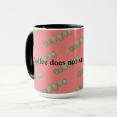 Zahnzahnarztmedizin Zahnspange Tasse (Vorderseite Links)