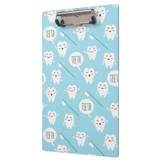 Zahnzähne-Zwischenablage Klemmbrett (Links)