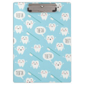 Zahnzähne-Zwischenablage Klemmbrett (Vorderseite)