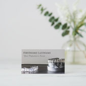 Zahnzahnhandschuhe für Zahnärzte Visitenkarte (Stehend Vorderseite)