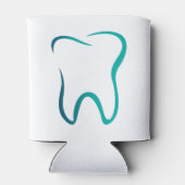 Zahnzahnmedizinisches Bild Dosenkühler (Rückseite)