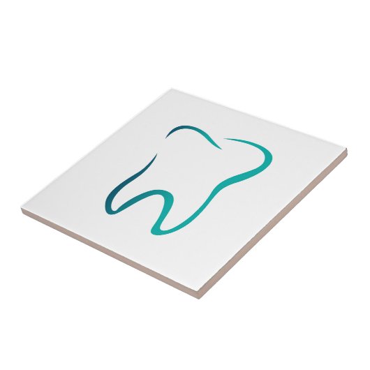 Zahnzahnmedizinisches Bild Fliese (Seite)