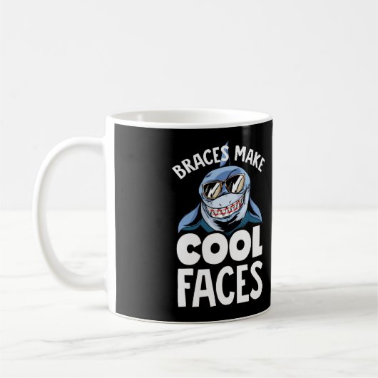 Zahnzahnspangen sind Cool Kaffeetasse (Links)