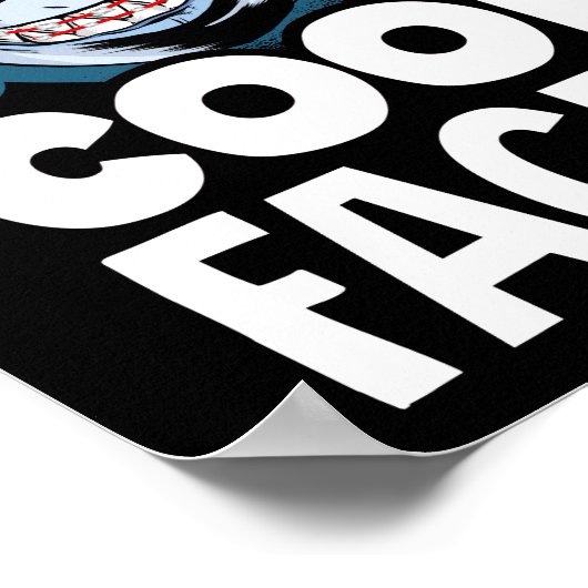 Zahnzahnspangen sind Cool Poster (Ecke)