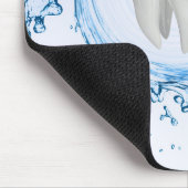 Zahnzahnwasser Beruflich Mousepad (Ecke)