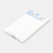 Zahnzahnwasser Beruflich Post-it Klebezettel (angewinkelt)