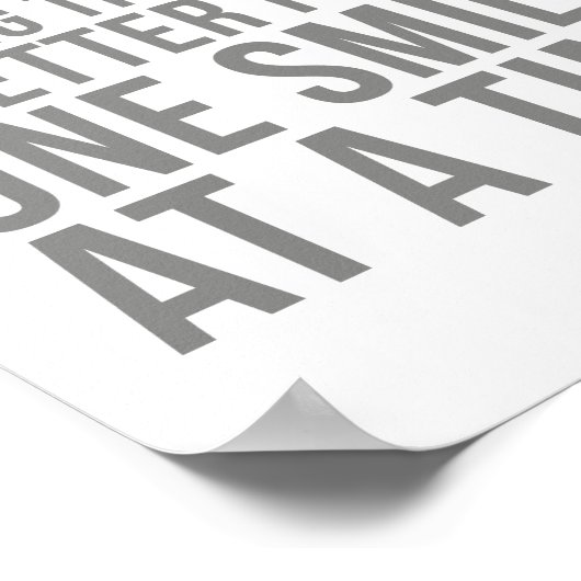 Zahnzitate Poster (Ecke)