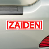 Zaiden Briefmarke Autoaufkleber (Auf Auto)