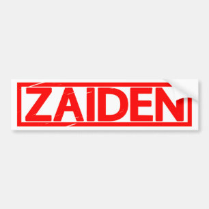 Zaiden Briefmarke Autoaufkleber