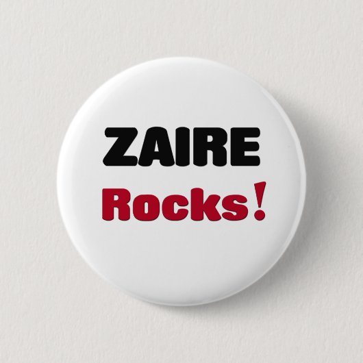 Zaire-Felsen Button (Vorderseite)