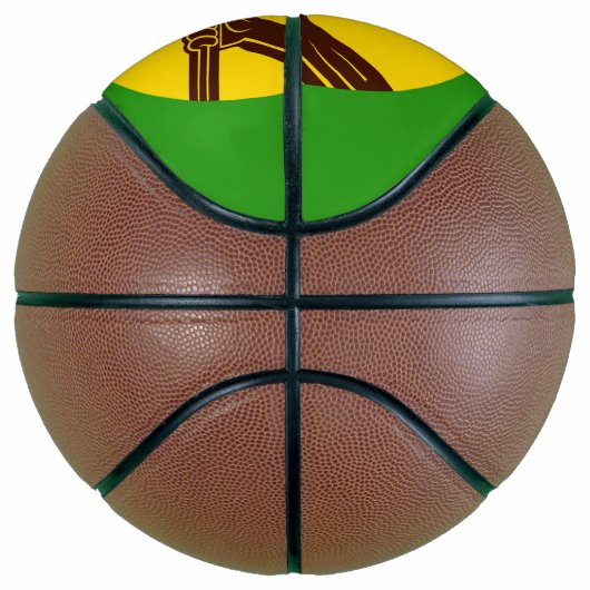 Zaire Flag Basketball (Rechts)