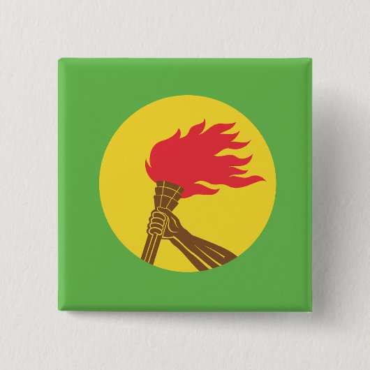 Zaire Flag Button (Vorderseite)