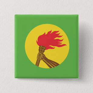 Zaire Flag Button