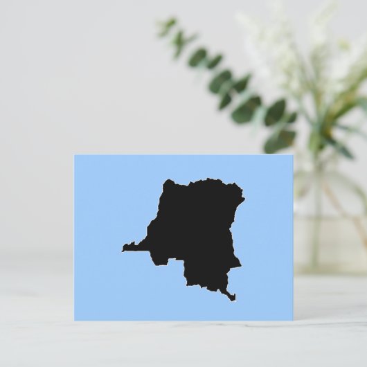 ZAIRE POSTKARTE (Stehend Vorderseite)