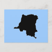 ZAIRE POSTKARTE (Vorderseite)