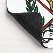 Zaire-Wappen Mousepad (Ecke)