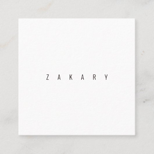 Zak Fan Draft Karte (Vorderseite)