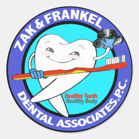 Zak & Frankel Stickers (Vorderseite)
