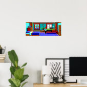 Zak McKracken und Alien Mindbenders 03 Poster (Heimbüro)