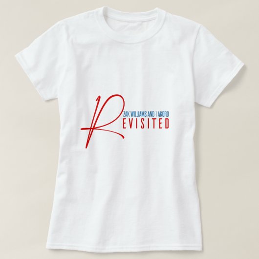 Zak Williams & 1/Akord Revisited T - Shirt (Design vorne)