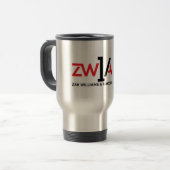 Zak Williams & 1/Akord Travel Mug Reisebecher (Vorderseite Links)