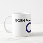 ZAKARMAN TASSE: GEBORENER MANN UND VERFLIXTES KAFFEETASSE (Links)