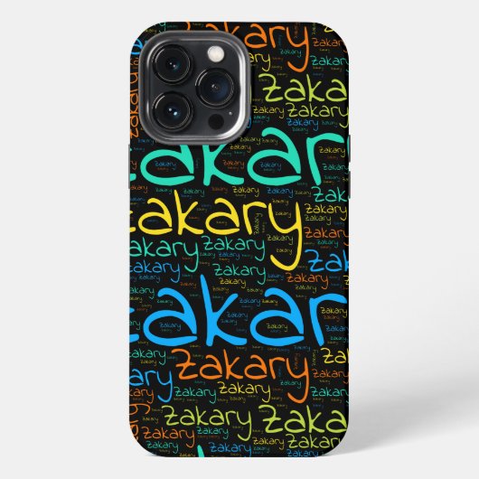 Zakary iPhone Hülle (Rückseite)