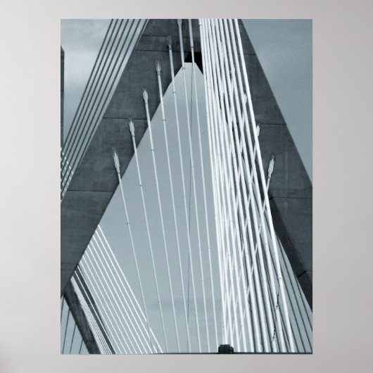 Zakim Bridge Boston Poster (Vorne)