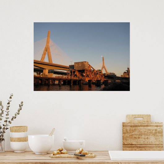 Zakim Bridge Poster (Küche)