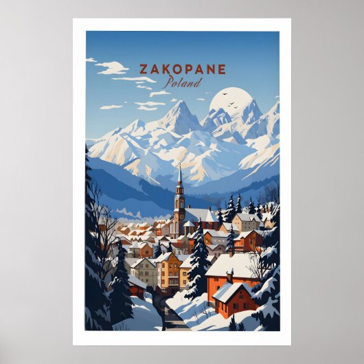 Zakopane Druck 1 Poster (Vorne)
