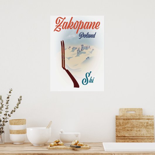 Zakopane Poland Poster (Küche)