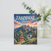 Zakopane Polen Postkarte (Stehend Vorderseite)