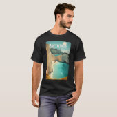 Zakynthos Greece Illustration Travel Art Vintage T-Shirt (Vorne ganz)