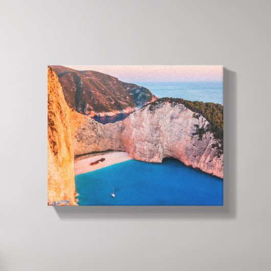 Zakynthos, Griechenland. Leinwanddruck (Vorderseite)