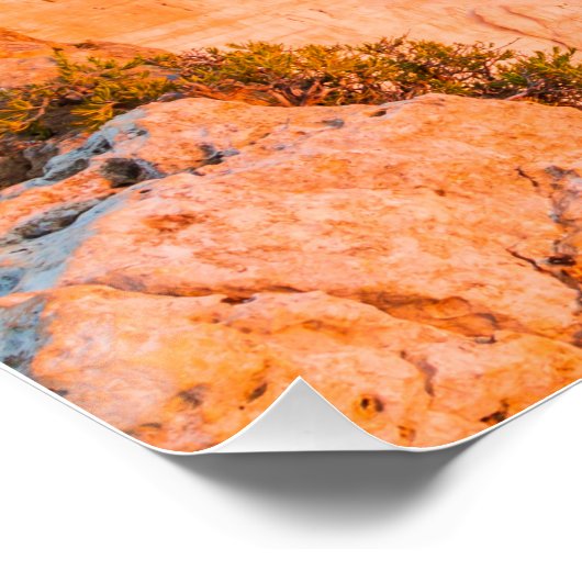 Zakynthos, Griechenland. Poster (Ecke)